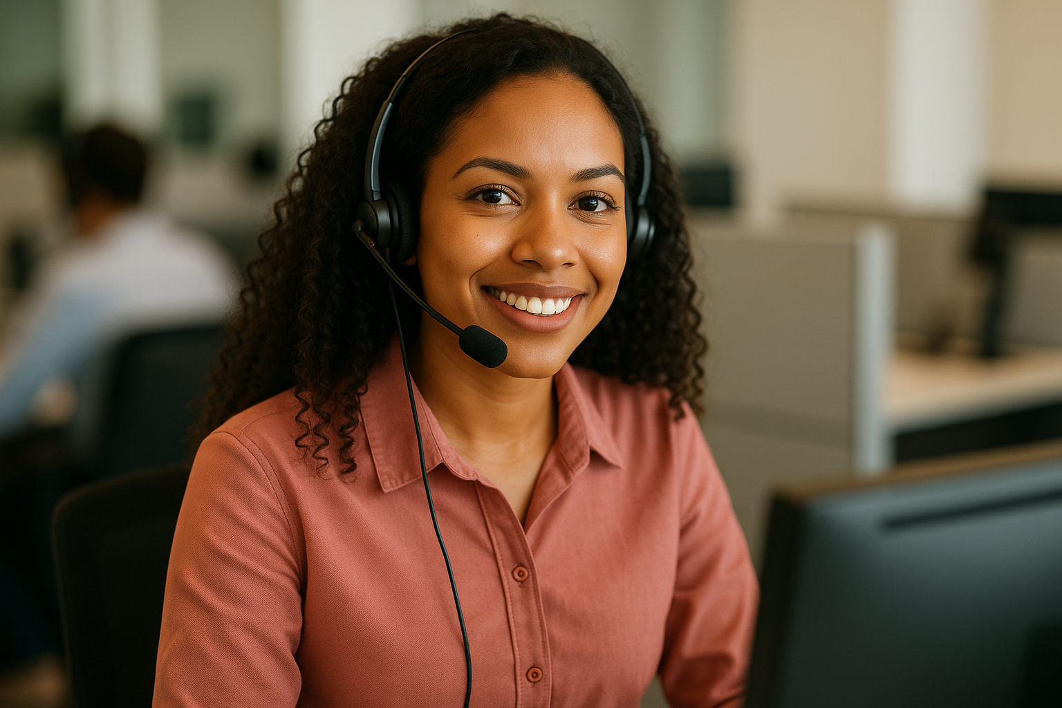 Professional customer service representative ready to assist with Cuban medical education and healthcare facilitation